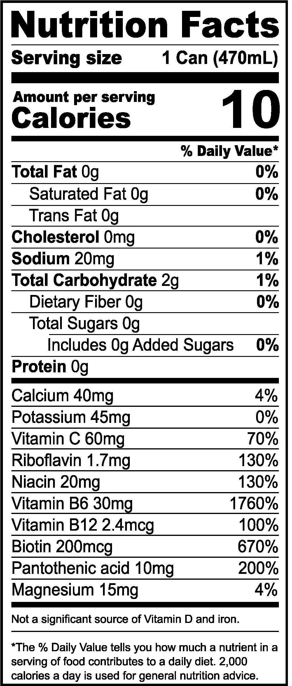 the Energy Drink™ Berry Blast 12-Pack